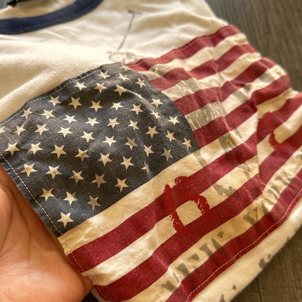 POLO BY RALPH LAUREN| boys American flag  t-shirt (10-12) M - Picture 5 of 6
